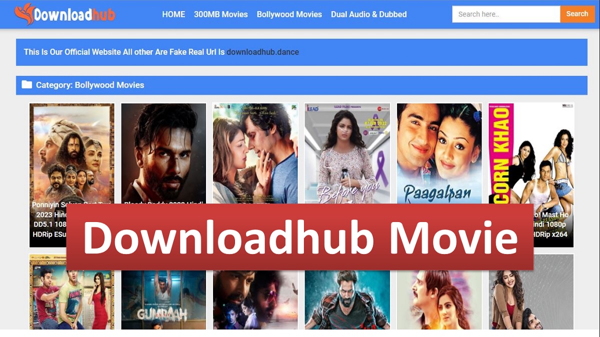 Downloadhub Website 2023: Download Bollywood Hindi Movies Online