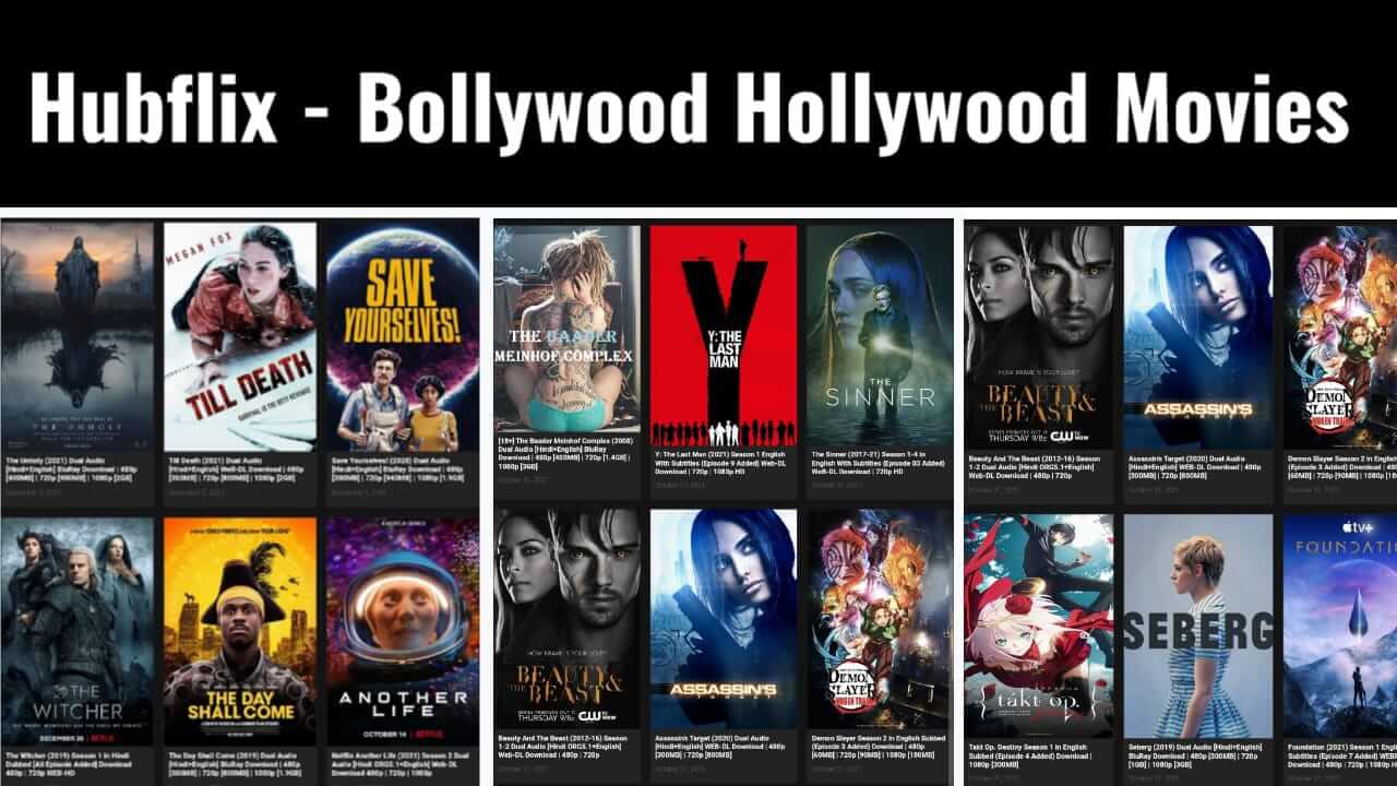 Hubflix Website 2023 : Hindi New HD Movies Watch Online